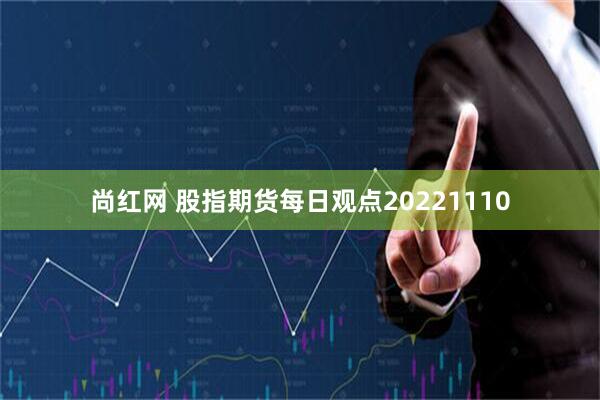 尚红网 股指期货每日观点20221110