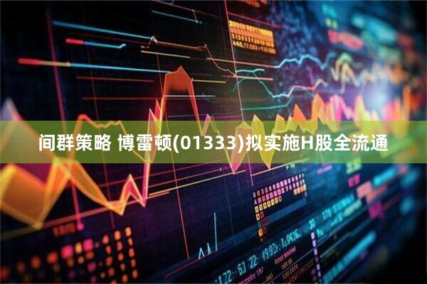 间群策略 博雷顿(01333)拟实施H股全流通